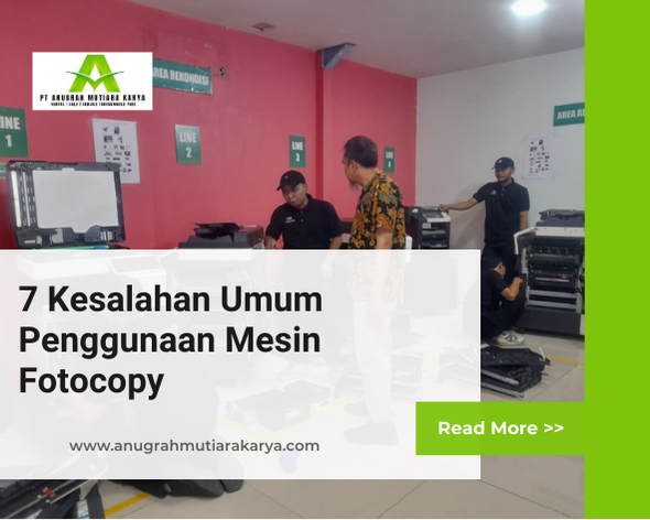 7 Kesalahan Umum Penggunaan Mesin Fotocopy