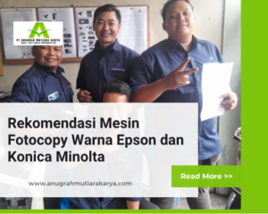 Rekomendasi Mesin Fotocopy Warna Epson dan Konica Minolta
