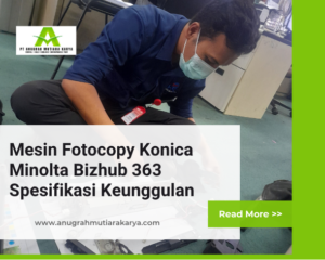 Mesin Fotocopy Konica Minolta Bizhub 363 Spesifikasi Keunggulan