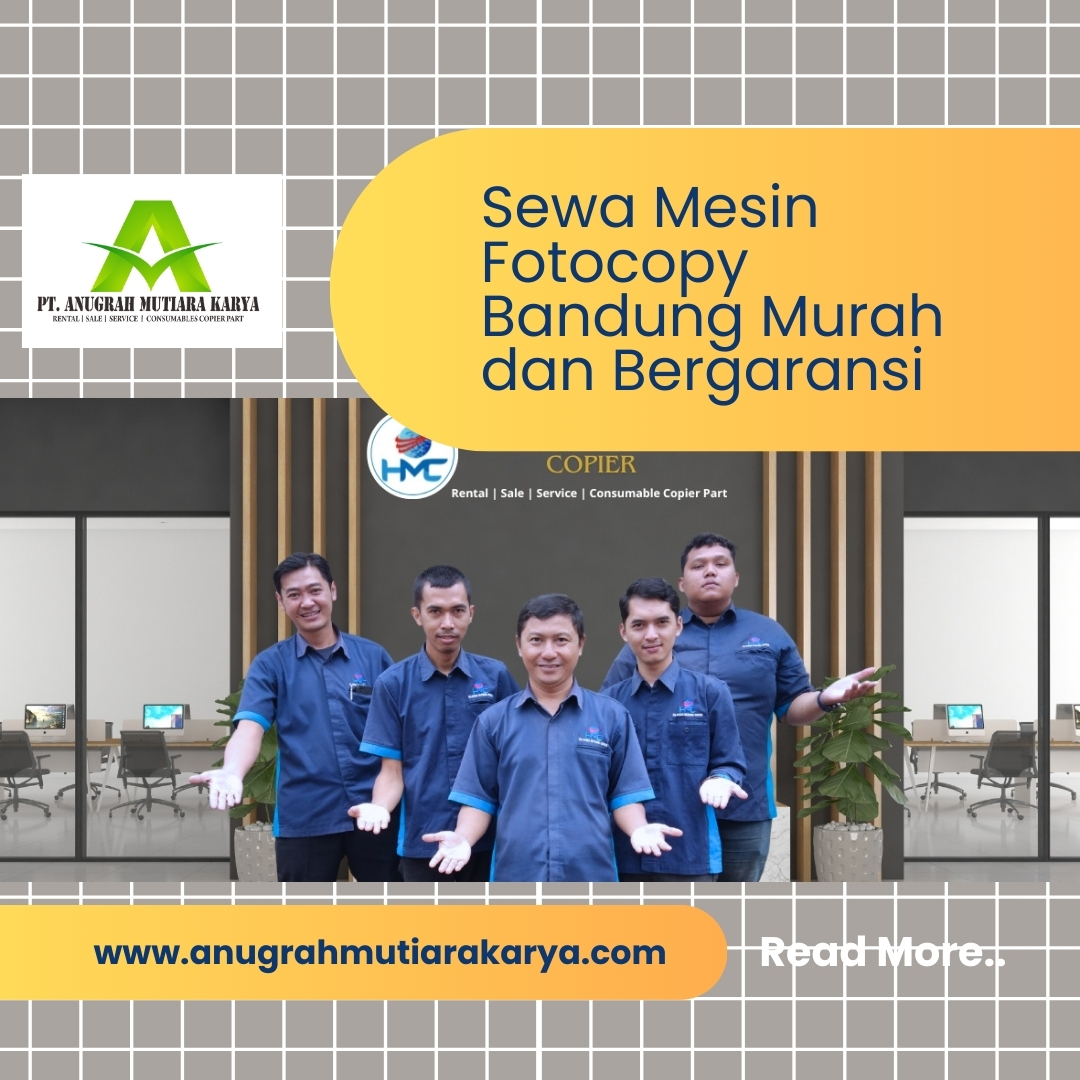 Sewa Mesin Fotocopy Bandung Murah dan Bergaransi