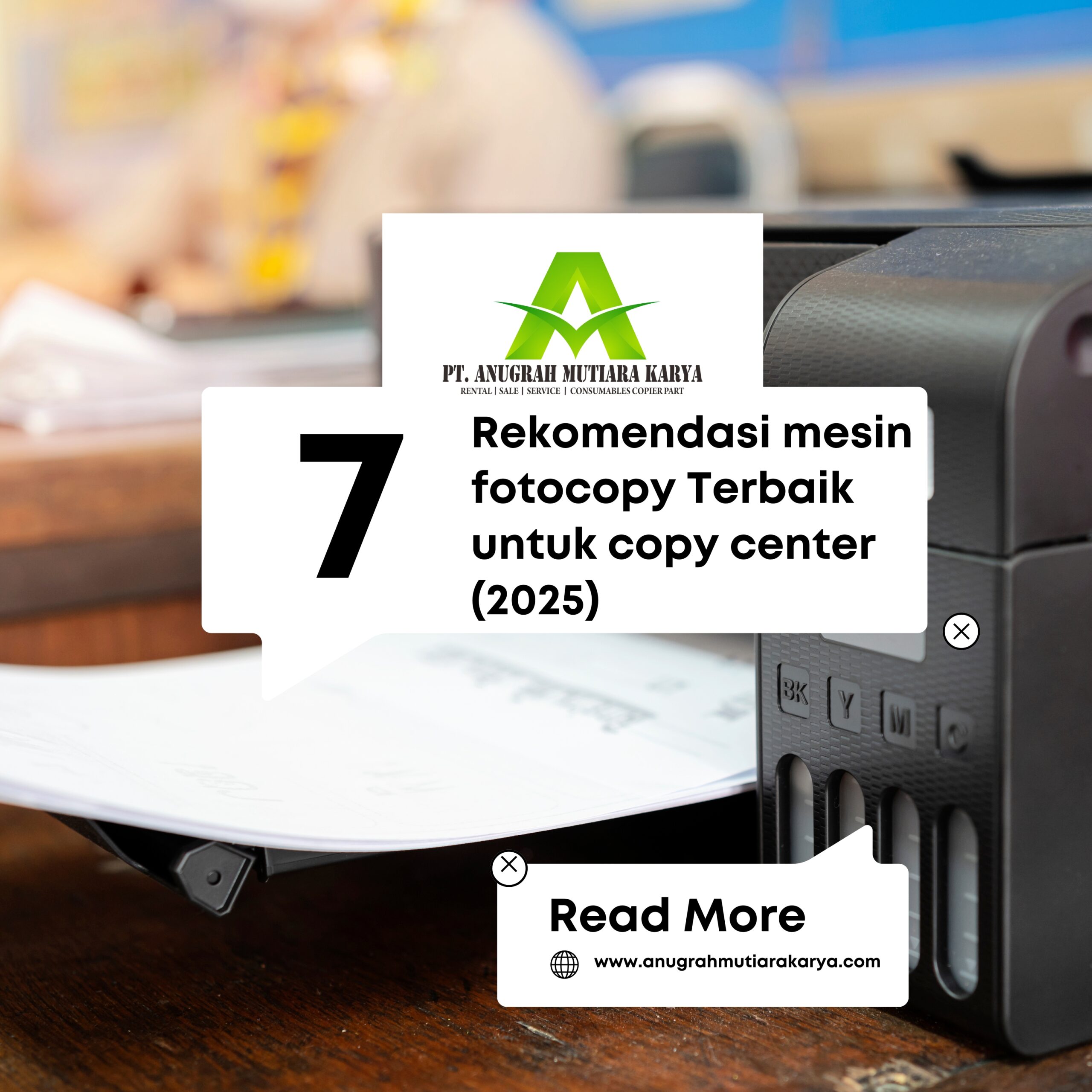 Rekomendasi mesin fotocopy Terbaik untuk copy center (2025)