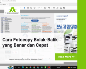 Cara Fotocopy Bolak-Balik yang Benar dan Cepat