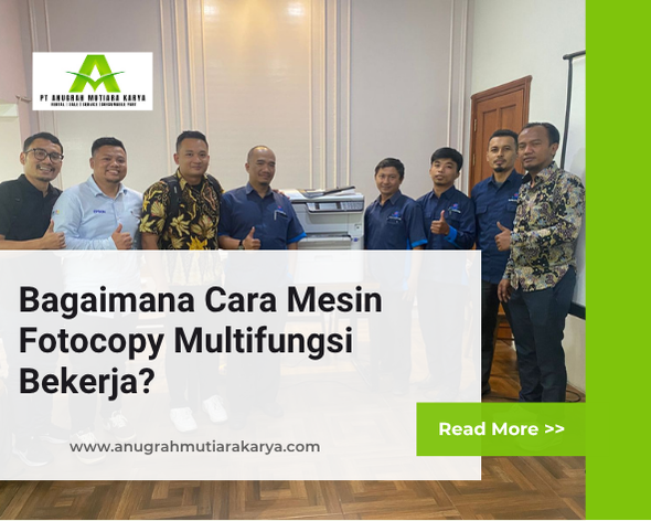 Bagaimana Cara Mesin Fotocopy Multifungsi Bekerja?