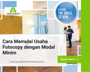 Cara Memulai Usaha Fotocopy dengan Modal Minim